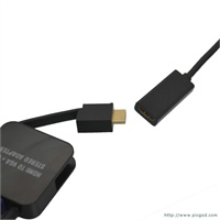 德国Leicke莱克 HDMI转 VGA 高清视频HDMI输