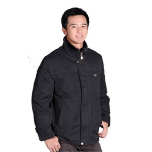 2011秋冬新品 恒源祥羽绒服 男装 正品 商务 休闲 C-6008 立领