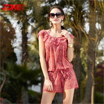 2013欧美裙式比基尼三件套大胸小胸钢托聚拢时尚显瘦防晒分体泳衣