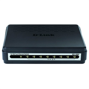 【当当自营】D-Link 非网管交换机8口白 DES-1008A