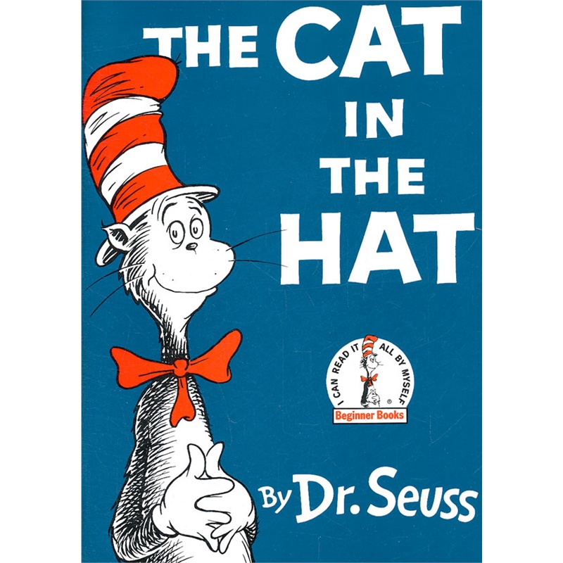 the cat in the hat book & cd 苏斯博士:帽子里的猫(附cd)