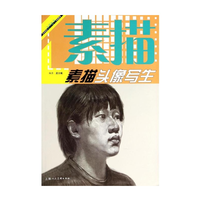 【素描头像写生/美术技法名师指导实战系列图片】高清
