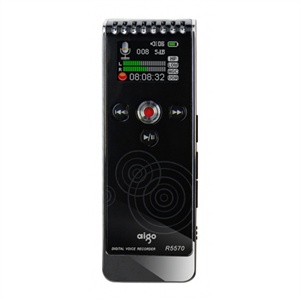 [当当自营]aigo 爱国者 高灵敏录音笔 R5570 黑色 4G