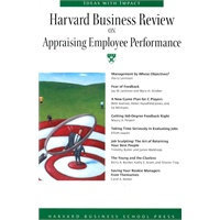 Harvard Business Review on Appraising Employee Performance评价雇员