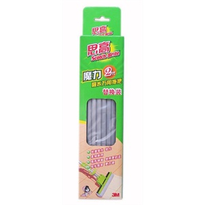 【3M网络授权】思高加强型吸水万用胶棉拖把(替换装)
