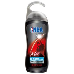 NBA 男士酷爽健肤沐浴露400ml
