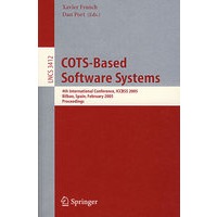 COTS-Based Software Systems基于COTS的软件系统/会议录