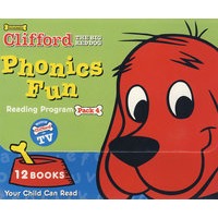 大红狗趣味语音套装4（全12册）Clifford’s Phonics Fun Box Set 4