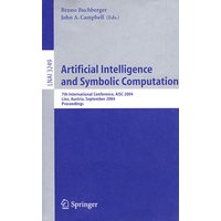 Artificial Intelligence and Symbolic Computation(人工智能与符号计算/会议录)