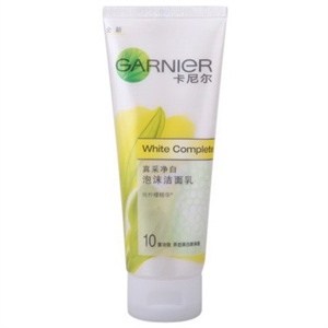 Garnier卡尼尔 真采净白泡沫美白洁面乳100ml（两支装）