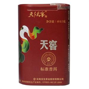 [当当自营] 天乡天窖特级天窖普洱茶有机食品茶叶烟盒装40克