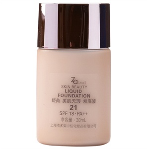 Za姬芮 美肌无瑕粉底液SPF18pPA++30ML(21象牙白偏黄肌)
