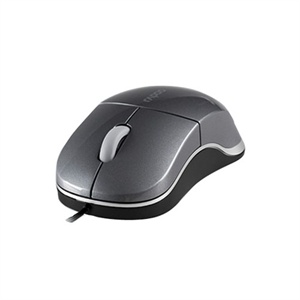 雷柏（Rapoo）有线光学鼠标 N6000 灰色 USB