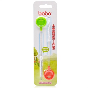 bobo 乐儿宝 BS305吸管刷（2件装）
