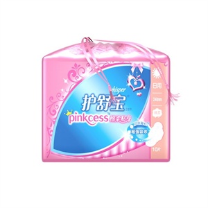 护舒宝pinkcess棉柔贴身日用10片卫生巾