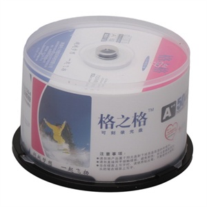 【当当自营】 格之格 光盘 CD-R A++级 700M 80min 52X 50片装