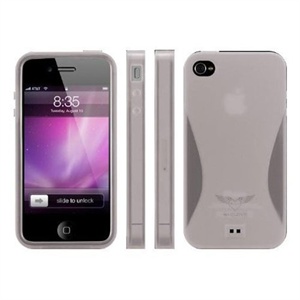 【当当销售配送】Maclove Sunrise iPhone4 TPU保护套 灰色（最新款上市 超强保护 时尚色彩）