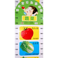 阳光宝贝身高挂图（赠标准对数视力表）
