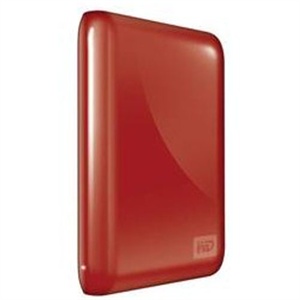 【当当自营】WD 西部数据 My Passport Essential 2.5英寸 500G 红色 USB3.0 移动硬盘 WDBACY5000ARD