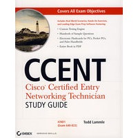 CCENT: Cisco Certified Entry Networking Technician: ICND1 (Exam 640-822)CCENT：思科入门级认证网络技术员（考试640-822）