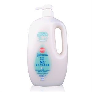 强生 婴儿牛奶沐浴露1000ml