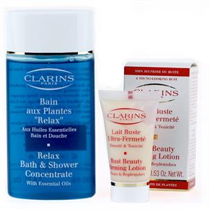 Clarins娇韵诗 身体二件套（健胸调节乳15ml+淋浴露100ml）