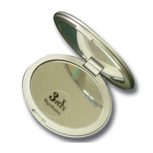 C-time T661(3X)卵形化妆镜（银色）