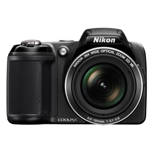 【当当自营】 Nikon尼康 COOLPIX L810 便携数码相机 黑色（1600万以上像素 3.0寸屏 26倍光变 22.5mm广角 3D模式）