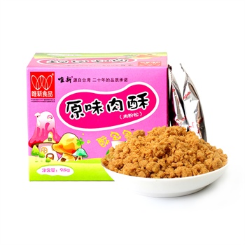 【唯新肉松】唯新宝宝肉松辅食婴幼儿肉松 原味98g盒装价格_品牌_图片