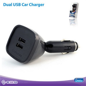 卡登仕(Capdase)双USB万能车充头(360度旋转)iphone ipad ipod...