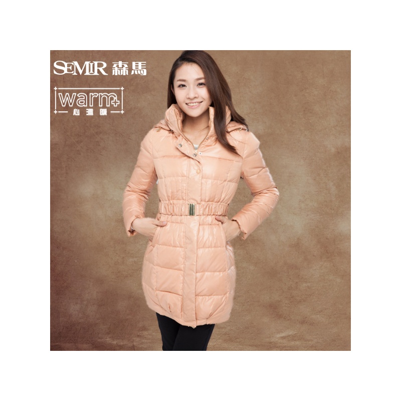 【<em>森 马外套</em>】<em>森马</em>2014年<em>女士冬装</em>新款羽绒服