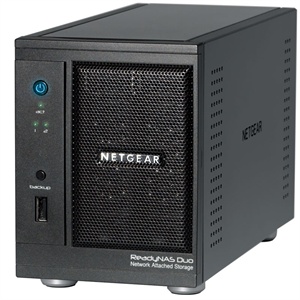 【当当自营】网件（Netgear）NAS千兆2槽桌面网络存储 BTDuo RND2000