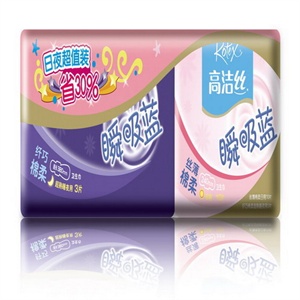 高洁丝 棉柔日夜优惠组合装（丝薄棉柔护翼卫生巾日用10片+纤巧棉柔护翼卫生巾超熟睡夜用3片）