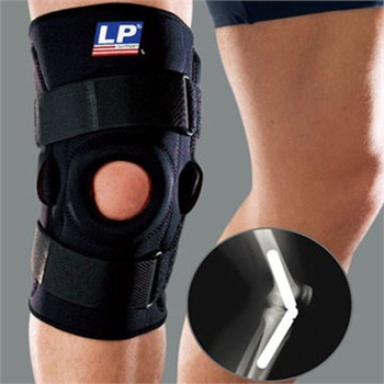 lp欧比护具 lp710护膝 双枢纽钢片膝关节护具 韧带半月板髌骨脱位