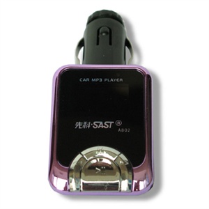 【当当销售配送】先科 AY802 2G 车载MP3播放器 (粉红色)支持FM