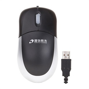 【当当自营】 同方 V-02 3D光电有线鼠标 落霜破冰系列 (USB)