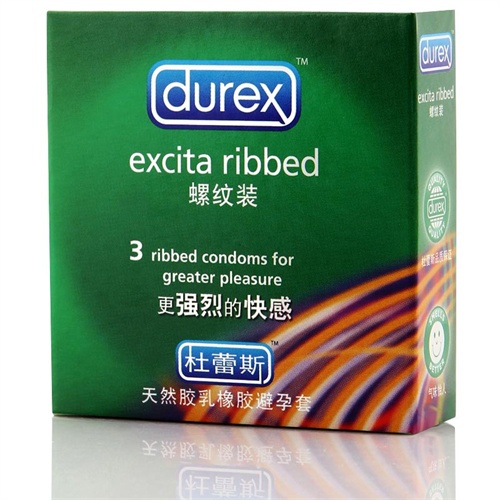 杜蕾斯螺纹3只装 凸点螺纹装 凸点安全套 浮点刺激 至尊持久装 延时