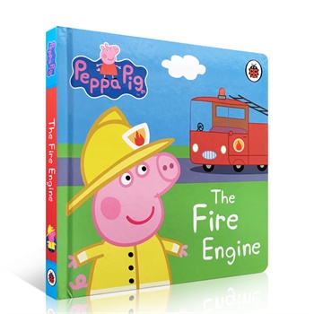 my first storybook 粉红猪小妹peppa pig the fire engine消防车