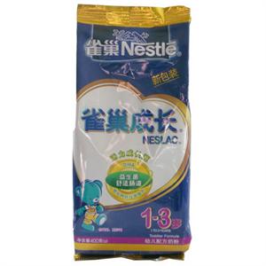 雀巢 1+成长奶粉400G/袋(1-3岁)