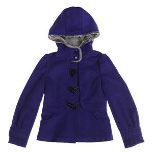 [当当自营] 歌莉娅GOELIA 新品 连帽中款毛呢外套
