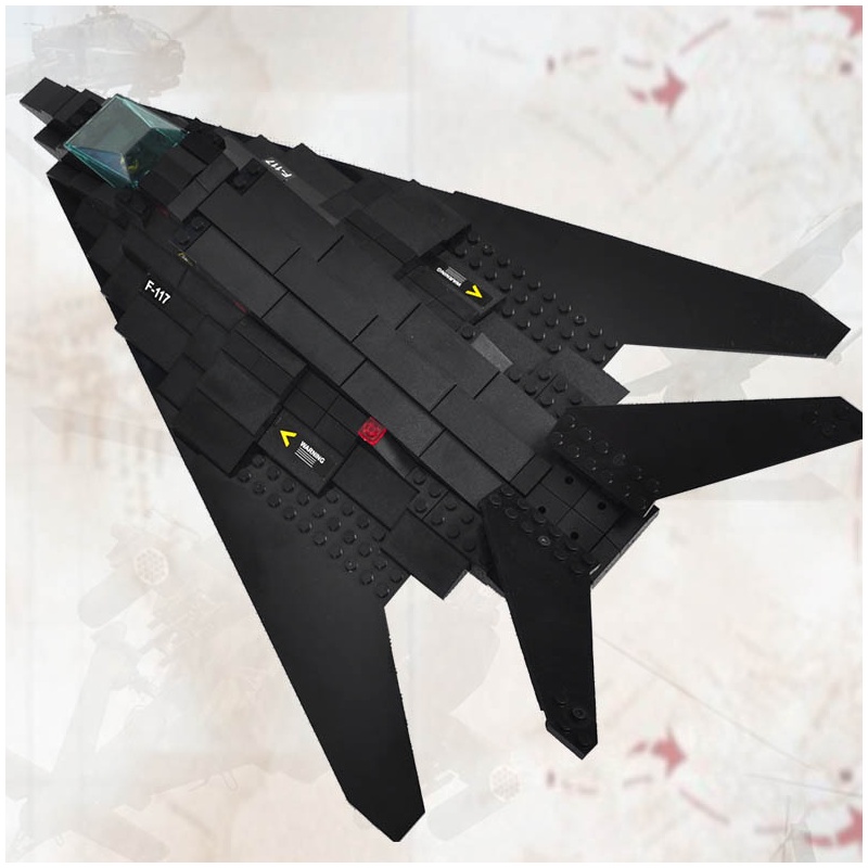 【乐高式正品小鲁班拼装玩具军事系列飞机模型