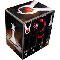 The Twilight Saga (Hardcover with Four Full-Colour Collectible Prints ) 暮光之城(1-4盒装)(英国精装版)