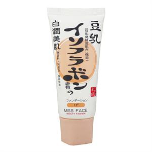 MISS Face 豆乳润白美肌粉底霜 13#象牙色 60g