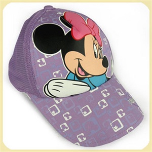 Disney迪士尼 米奇童帽棒球帽SM60050 紫色50-52-54CM（可调式均码）