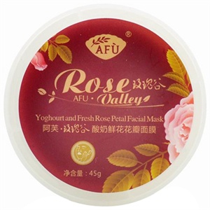 Afu阿芙 玫瑰谷酸奶鲜花花瓣面膜45g（赠品，购买无效）