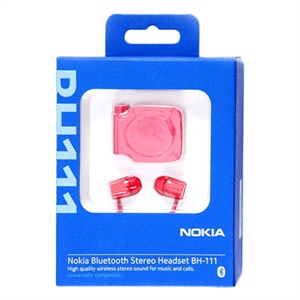 【当当自营】 NOKIA 诺基亚 BH-111 蓝牙立体声耳机 红色