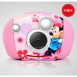 【迪士尼正品】Disney/迪斯尼儿童数码相机 大明星米妮 -送原装包