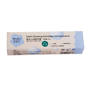 婴姿坊 婴幼儿啫哩牙膏（苹果） 30G/支