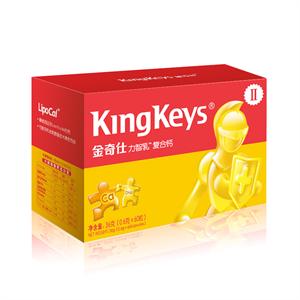 金奇仕 力智乳复合钙（6个月-3岁）60粒/盒