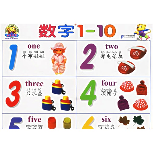 数字1-10/认识1-100